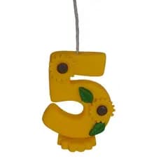 vela de aniversário girassol,decoração jardim,topo de bolo ,festas.