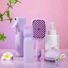 4pcs Frasco De Limpeza A Seco Para Cabelos Shampoo Enxágüe Com Balança 160ml Permissão De Cabelo