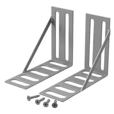 Kit 02 Frame Suporte Adaptador Ferro Cabeceira Cama Box com Parafusos