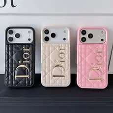 Marca De Moda De Luxo Bronzeamento Etiqueta De Couro Capa Para iPhone 17 16 15 14 13 Pro Max Plus Proteção Contra Impact