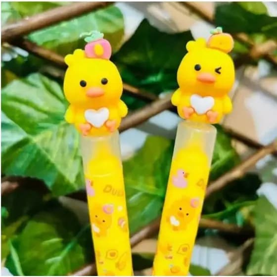 Marca Texto Patinho Amarelo Papelaria Fofa Geek Material Escolar Volta as Aulas Duck
