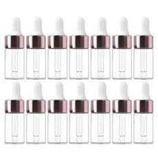 Mini Conta Gotas de Vidro 3ml / 5ml