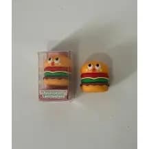 Apontador de Lápis Fast Food Hamburguer Criativo Divertido Resistente Papelaria Fofa