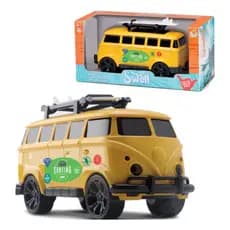 Carrinho Brinquedo Kombi Perua Com Prancha Surf Swell menino menina