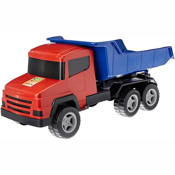 Caminhão Grande Super Truck Caçamba Carrinho de Brinquedo Menino Adijomar 58cm