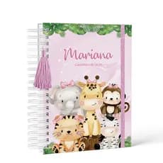 Caderneta de Saúde - Menina - Personalizada - Capa Dura - Vários Temas