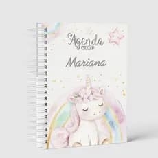 Agenda Escolar 2027 Menina - Vários Temas