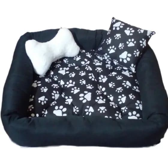 caminha cama pet para cães e gatos BLACK 🐶🐱🤩