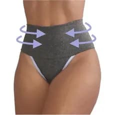 Kit 10 Calcinhas Segura a Barriga de compressão Fitness Cós Alto Atacado