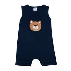 Macacão  Romper Banho de Sol Regata Algodão Masculino ou Feminino