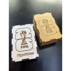 Porta Figurinhas Copa do Mundo 2026 | Organizador MDF