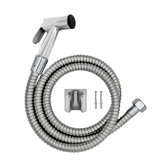 Ducha Higiênica Metal Gatilho Mangueira 1,80 Mt Sem Registro