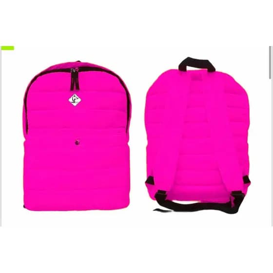 Mochila Bolsa Lobo Place Puffer Casual Moderna  Varias Cores