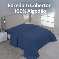 Edredom de Malha 100% Algodão Dupla Face Matelado Liso