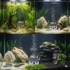 Decoração Aquário Restaurante Sushi Japonês | Esconderijo PETG 13cm