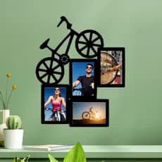 Porta Retrato 10x15 Parede Bicicleta Bike Mural De Fotos