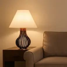 Kit 2 Abajur Quarto Luminária De Mesa Para Cabeceira Enfeite