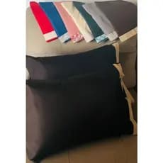kit 10 fronha várias cores lisa 70x50