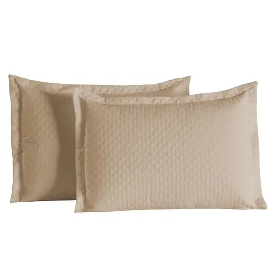 kit porta travesseiro matelado 2pçs 70x50