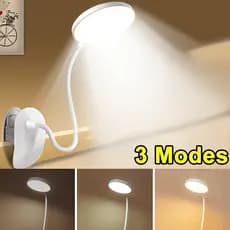 Luminária De Mesa LED Recarregável Lâmpada De Toque Sem Fio Dobrável Flexível Lâmpada De Aprendizagem