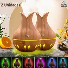 Ultrassônico De Ambiente Portátil Led 200ml Umidificador E Aromatizador De Ar Grande 8H Difusor Elétrico Para Quarto