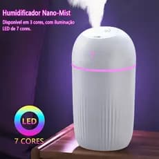 Difusor Aromatizador Home Mudo Quarto Grande Capacidade Umidificador USB 420ML