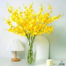 10 Hastes Galhos de Flor  97 CM Pessegueiro Grande Artificial Flors De Cerejeira Decoração