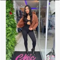JAQUETA PUFFER CURTA CROPPED  COTELE FEMININA