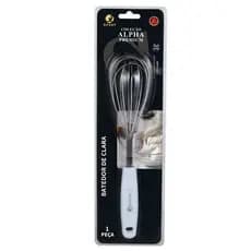 Batedor Manual Clara Fouet Profissional Aço Inox Resistente Prático Cozinha