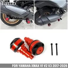 Para YAMAHA XMAX 300 2017-2026 Traseiro Anti Queda Bola De Escape Gota X-MAX 125 250 300 V1 V2 V3 Motocicleta Suporte Pr