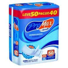 Absorvente Geriátrico Tamanho Único Com 50 Unid - Pro Max