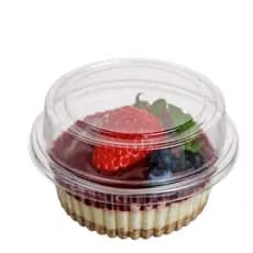 100un Embalagem Pote Doce Redondo  D640 170ml Transparente