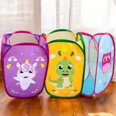 Cesto De Roupas Infantil Multiuso Organizador De Brinquedos Menino Menina
