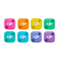 Kit 8 Capas Magnéticas Coloridas Microfone Dji Mic Mini 2 Original DJI