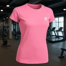 CAMISETA DRY FIT FEMININA  (baby look)ACADEMIA SPORT PROMOÇÃO  LIMITADA