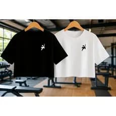 KIT 2 CROPPED  DRY FIT FEMININA  ACADEMIA, FITNEES