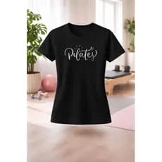 CAMISETA DRY FIT FEMININA BABY LOOK ( PILLATES)