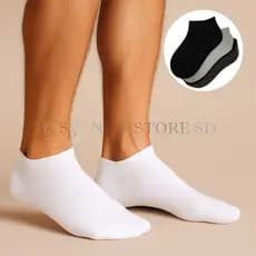 Kit até 18 Pares Meia Masculina Soquete Cano Curto Veste 38 ao 44