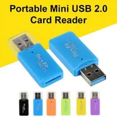 Mini USB 2.0 Micro SD TF T Cartão Flash Adaptador Cardrider Para Windows De Memória Clássico