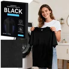 Roupas Tintura Preto Natural Suprimentos De Lavanderia 10 Peças Pintura De Tecido Comprimidos Escuros Para Algodão Linho
