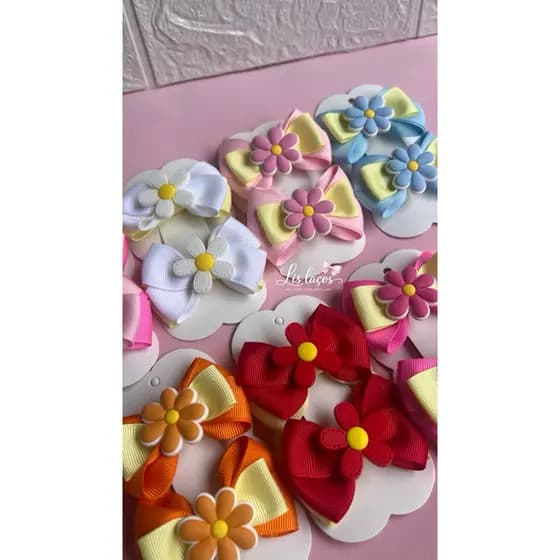 Laços de cabelo infantil parzinho de cabelo laçinhos de cabelo infantil lacinho de cabelo para bebê