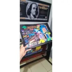 Adesivo para Baú Holografico moto