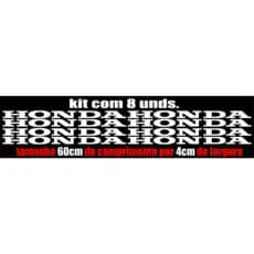Adesivos de rodas kit com 8 unidades