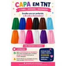Capa lisa Super-Herói deTNT Infantil Kit Capa De Super Herói Capa Super Herói Infantil Lembrancinha  Festa  Aniversario