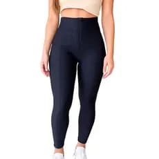 Calça Lipo Power Suplex Cintura Alta Elasticidade Comprime Sem Incomodar P ao Plus Size