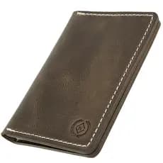 Mini Carteira Carteiras De Couro Masculina Porta Cartão Cnh Couro Natural Ótimo Presente Com Caixa Chaveiro Brinde ref507