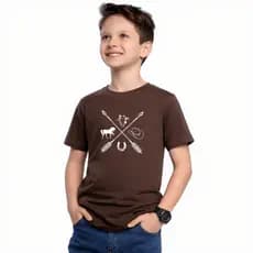 Camiseta Infantil e Juvenil Bruto 100% Algodão Premium Criança Personalizada Blusa Camisa Unissex