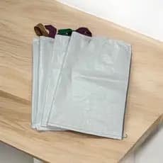 Kit Sacolas De Ferira Mercado em Geral Ráfia Muito Resistente 50x60cm Laminada Ecológica 30Kg