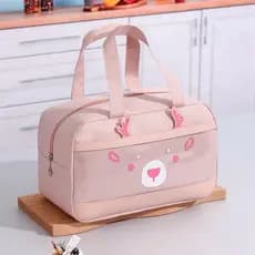Bolsa Térmica Feminina Masculina Porta Marmita Lanche Bebida Marmita Viagem Necessaire Lancheira Térmica Infantil