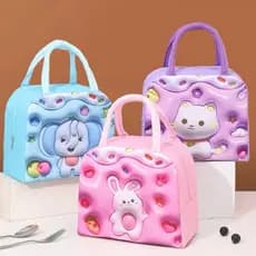 Bolsa Térmica Lancheira Infantil Para Marmita Quente E Frio Lancheira Para Passeio E Escola